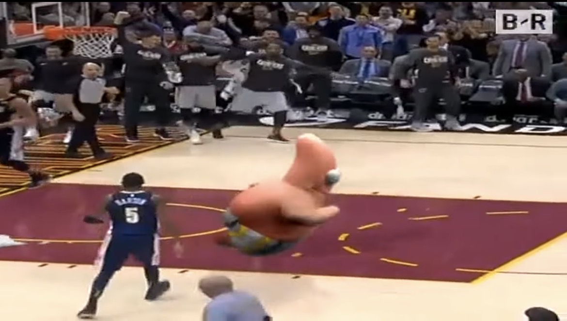 Larry Nance Running as Patrick